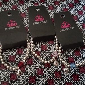 Paparazzi Girls Heart Bracelets